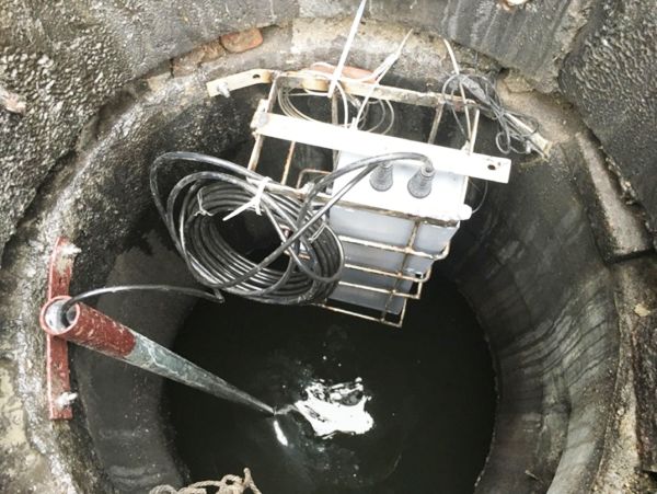柯城区水位检测井